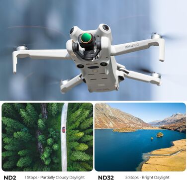 Набір фільтрів K&F Concept Mini 4 Pro: ND, CPL, поляризаційний, 6 шт. для DJI Mini 4 Pro