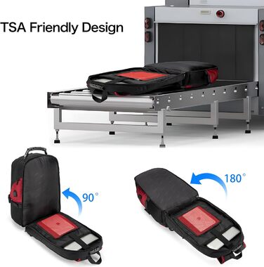 Рюкзак Tzowla для ноутбука 17.3