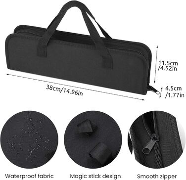 Набір гриль-посуду 5 в 1: щипці, лопатка, щітка, виделка, пензлик для м'яса. Ідеально для грилю, кемпінгу та барбекю