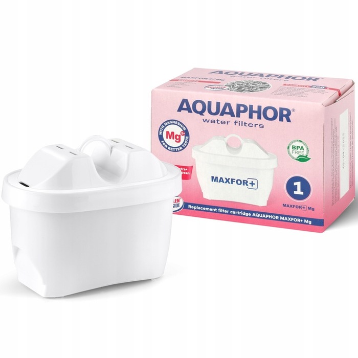 Скляний фільтр-кувшин Aquaphor Glass, сірий + 7 змінних картриджів Maxfor