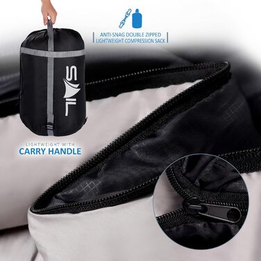 Сплячий мішок SAIL Buddy (Чорний)