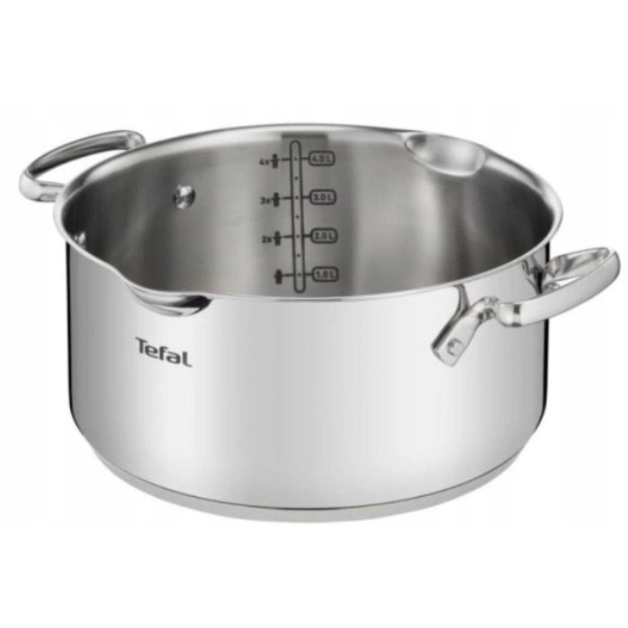Набір каструль Tefal Duetto+ з нержавіючої сталі, 6 предметів