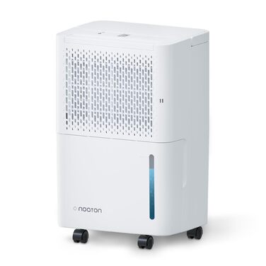 Noaton® DF 4212 - Електричний осушувач повітря 13,2 л/добу, для квартири та підвалу, з таймером та захистом від переливу