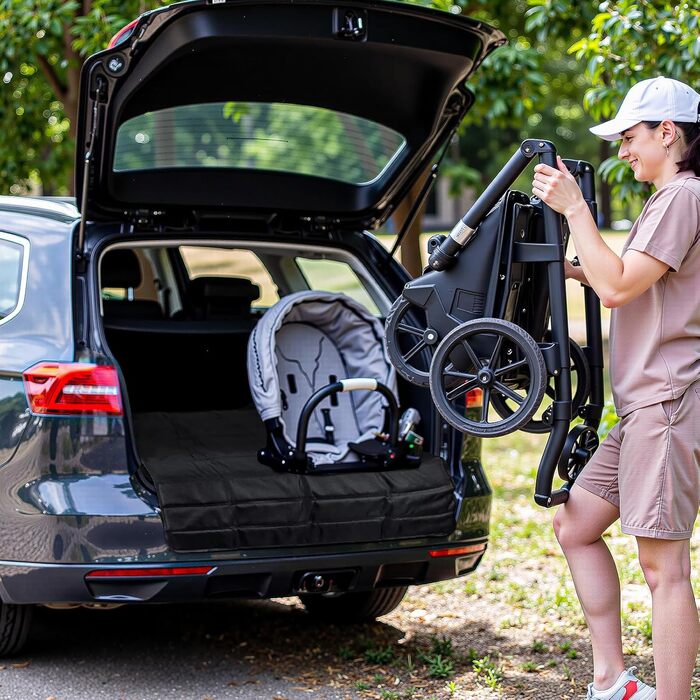Захист для вантажного відсіку автомобіля, 96 x 64 см, універсальний, складний, для собак, SUV, вантажівки