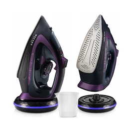 Бездротова праска Mozano з керамічною підошвою, 2600 Вт, 450 мл, 25 г/хв