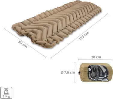Klymit Static V Sleeping Pad - Sand Color