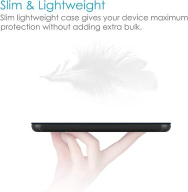 Водонепроникний чохол Fintie для Kindle Paperwhite 10 (2018) з авто-ввімкненням/вимкненням, квітковий принт (Marineblau)