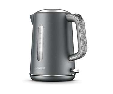 Електричний чайник Kenwood ZJP04, 2200 Вт, 1,7 л, сріблястий/сірий