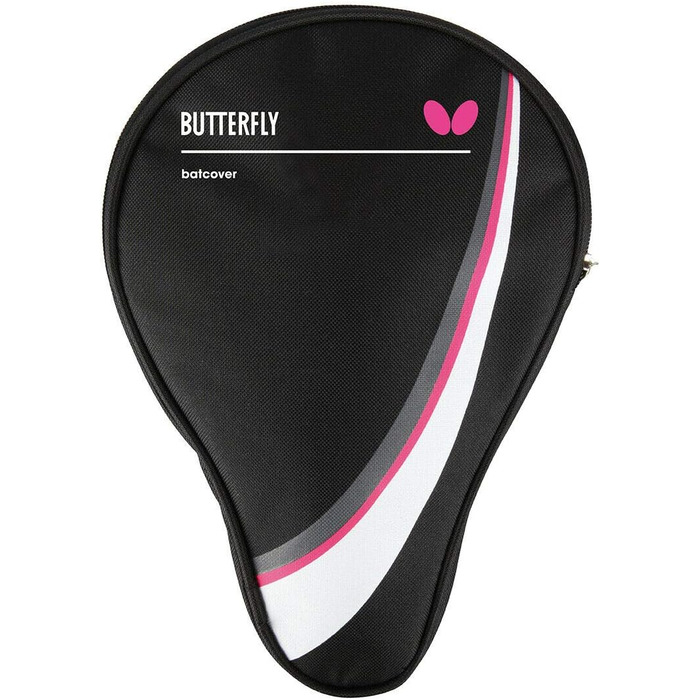 Тенісний стіл Butterfly® Timo Boll Platin 85025 | Професійний ракетковий комплект для настільного тенісу | Ракета для змагань, сертифікована ITTF | Анатомічна форма ручки (в комплекті з чохлом DC1)