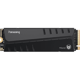 SSD накопичувач Fanxiang M2 2TB NVMe PCIe 4.0 з радіатором - 7400 МБ/с, 6800 МБ/с, для геймінгу та відеомонтажу