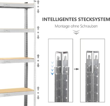 Ribelli Heavy-Duty Shelving Unit