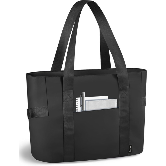 Women's Laptop Bag, Waterproof Shoulder Bag with 16-inch Computer Compartment for Work, School, Travel, Violet