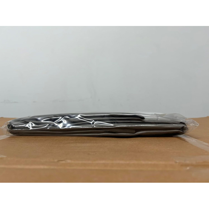 Шторка для душу DUFU, водонепроникна, миється | Швидковисихаюча тканина з поліестеру з 12 гачками | Напівпрозора захисна шторка для ванни (180x200 см, Темно-сірий) (Чорний 180x200 см)