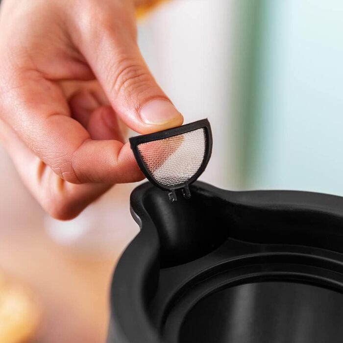 Cecotec Thermosense 400 White & Black Kettle - 1.7L, 3000W Electric Kettle