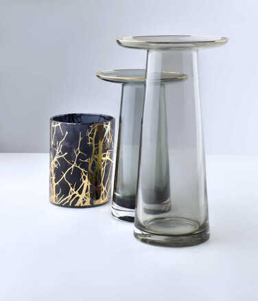 Скляна ваза Mondex, 13,5 x 20 см