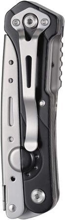 ROXON Pocket Knife and Scissors 2-in-1 EDC Multi Tool with Belt Clip, Perfect for Household Tasks, Hunting, Survival, Fishing, Hiking, Camping