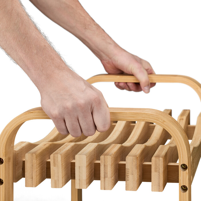 Relaxdays bath stool with handles