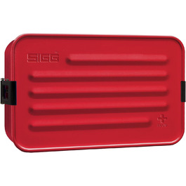 SIGG - Alu Lunchbox Plus - Divided Lunchbox - Award-Winning - Dishwasher Safe & Microwave Safe - Absolutely Leak-Proof - Featherlight - BPA-Free