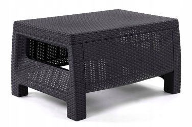 Прямокутний пластиковий стіл Allibert, 77 x 57 x 42 см