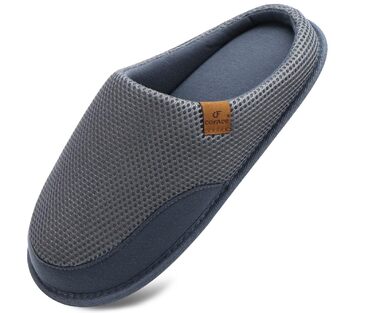 Тапочки чоловічі COFACE з фетру, теплі та зручні, з антиковзкою гумовою підошвою, розмір 40-49