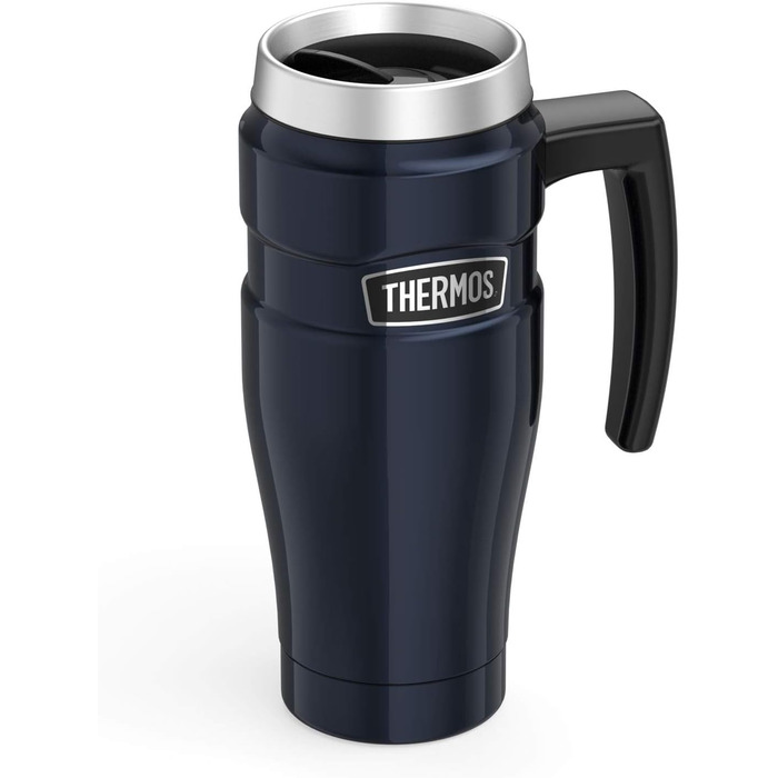 Термос Thermos King Reisebecher 101829, Місячна Синя, 470 мл, великий