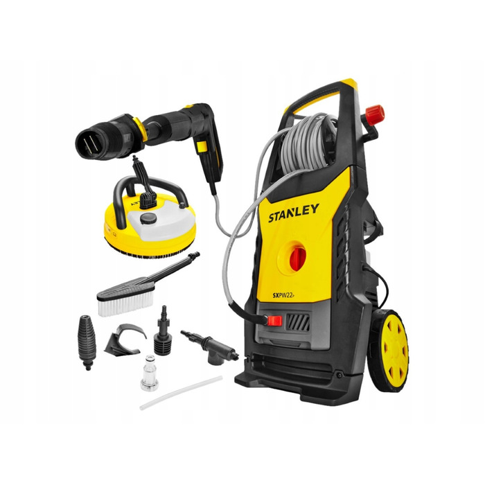 Мийка високого тиску STANLEY SXPW22PE 2200 Вт, 150 бар, 440 л/год + набір для чищення патіо