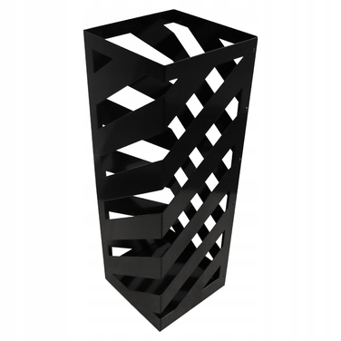 Підставка для парасольок Alplast, метал, білий/чорний