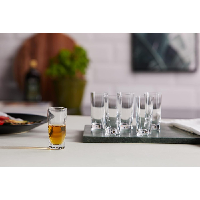 Spiegelau Schnapsgläser 55 ml, 6 Pieces, Special Glasses, 9000191, Crystal Shot Glasses, Brandy Glasses, Dishwasher Safe