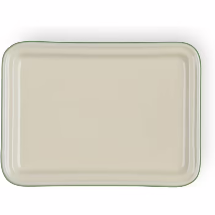 Le Creuset Stoneware Butter Dish, 900 g, 17 x 12.5 x 9 cm, Bamboo, 70837174080000