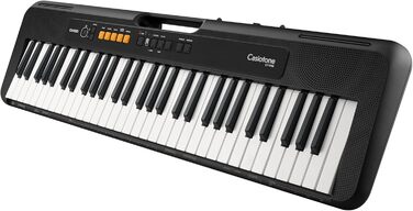 Клавіатура Casio Casiotone CT-S100 з 61 клавішею, 122 звуки та 61 ритми, чорна, сучасний дизайн