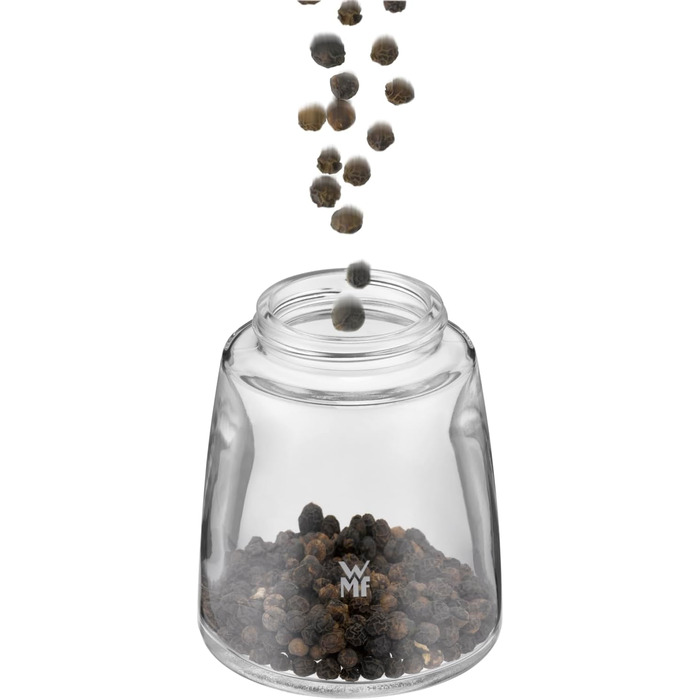 Набір для солі та перцю WMF Ceramill Nature (2 шт.), дерев'яна, без наповнювача, для солі, перцю, чилі, керамічний жорно, млин для спецій