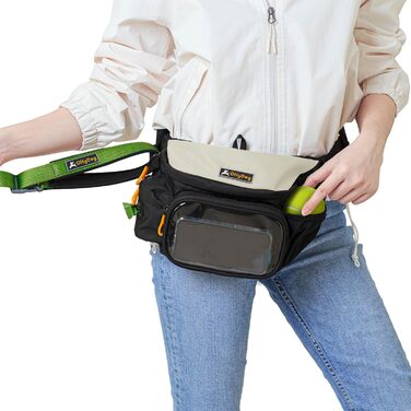 Сумка OllyDog Trailblazer для собак | Легка поясна сумка для ласощів та відходів | З кулькою, водовідштовхувальна | Для прогулянок та тренувань