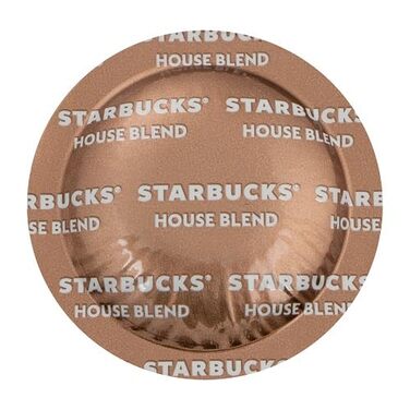 Кава Starbucks® House Blend 50 капсул для Nespresso Pro (середній обсмаження, 3.2 кг)