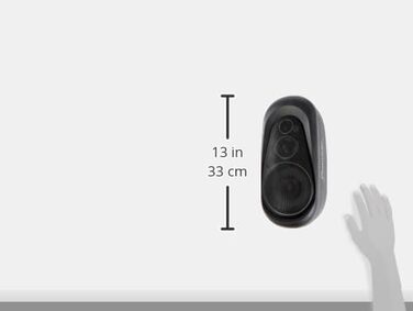 Автомобільна 3-смугова акустика Pioneer TS-X150, 60 Вт, чорна, сучасний дизайн