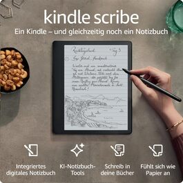 Kindle Scribe (2022) 16 GB: електронна книга та цифрове блокнот з Paperwhite екраном 10.2