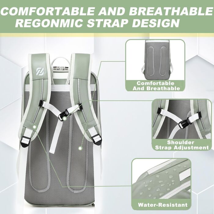 TILDOSAC Tennis Racket Bag - Large Sports Bag for Tennis, Padel, Pickleball - with Shoe Compartment, Laptop Sleeve, and Ball Sleeve
