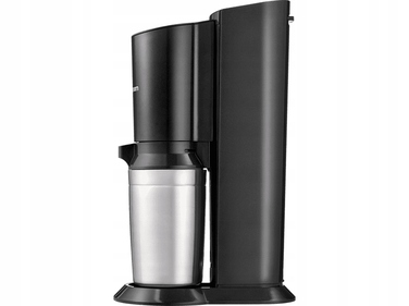 Сифон для газування води SodaStream Crystal 3.0, сріблястий, з балоном CO2