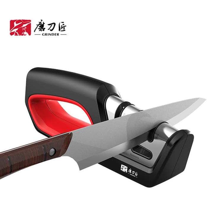 Професійний точильний набір для ножів та ножиць TG2017 4-в-1 з алмазним лезом