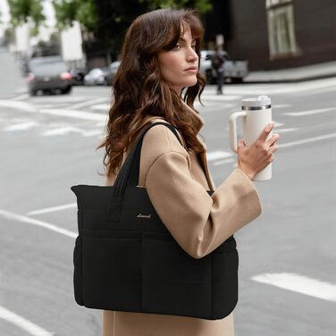 Сумка для ноутбука LOVEVOOK, чорна, 15.6 дюймів (для жінок)