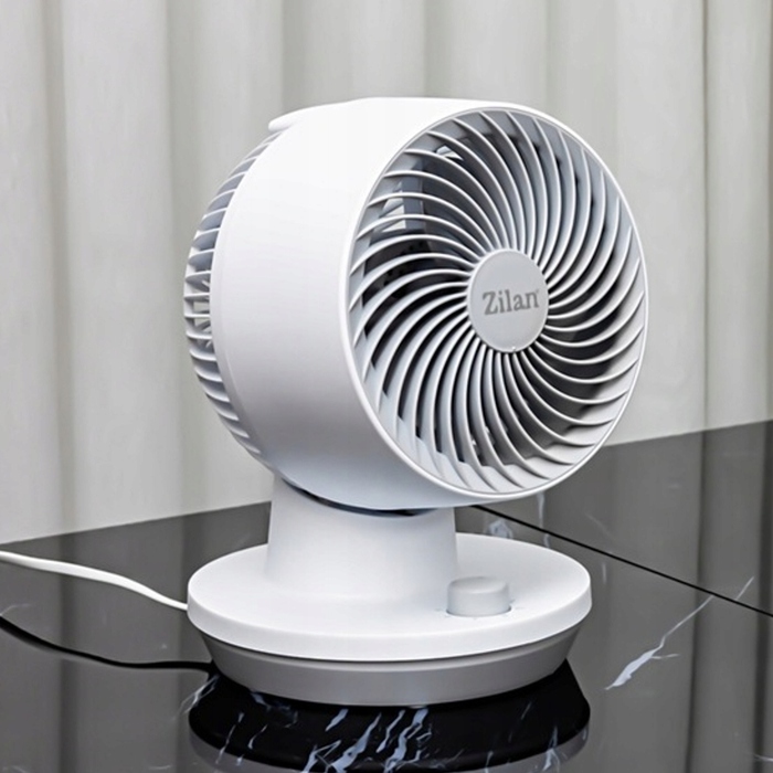 Настільний вентилятор Zilan Air Circulator, білий
