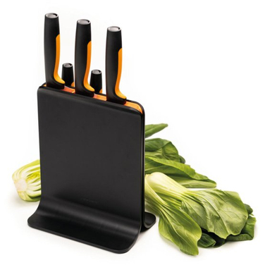 Набір ножів у підставці Fiskars Functional Form, 5 предметів, 1057