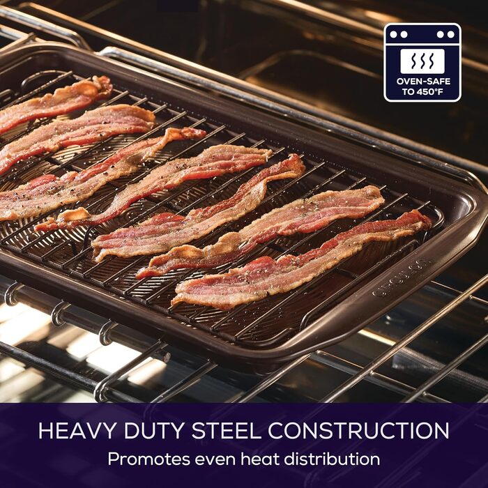 Набір форм для випічки Circulon з антипригарним покриттям (5 шт.): форма для хліба, кексів, торти, решітка, дека