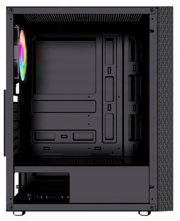 Корпус Gembird CCC-FC-2500 Midi Tower, чорний