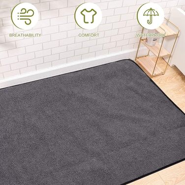 Зручна водонепроникна ковдра для тварин, 100 x 70 см - ідеальна для кемпінгу, подорожей та дому. Підходить для собак та котів. Має кишеньку.