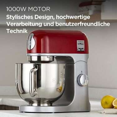 Кухонна машина планетарний міксер KENWOOD kMix KMX750BK (Червоний)