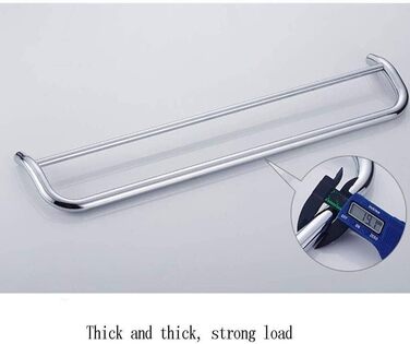 WDSOPK Bathroom Shelf 304 Stainless Steel Glass Shelf Bathroom Shelves Bathroom Wall Shelf (400mm)