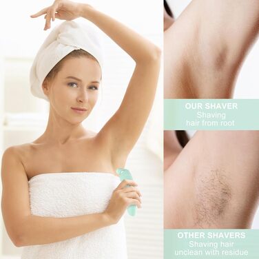 Електричний жіночий бритва Solimpia для тіла, ніг, рук, пахв та бікіні. Бездротовий бритва для сухого та мокрого гоління. Тример для бікіні.