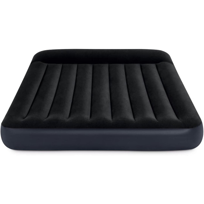 Надувний матрац Intex Queen Classic з подушкою та технологією Fiber-Tech (64150ND)
