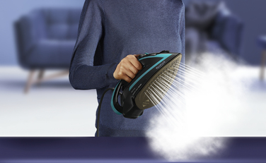 Парова праска Tefal Puregliss FV8066 Durilium AirGlide Autoclean, 280 г/хв