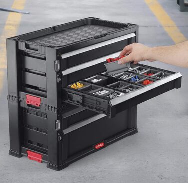 Keter 5-Drawer Tool Wagon with Wheels
